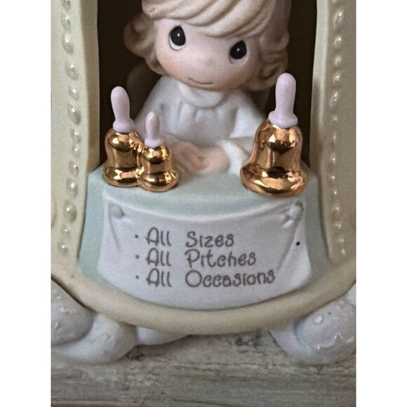 Precious Moments Heavenly Daze Angel Bell 3-Piece Set "Good Note" 879614 No Box - Picture 6 of 16